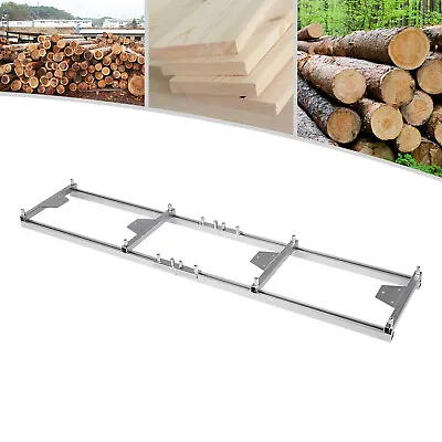 Buy 9FT 2.7M Rail Mill Guide System+ Crossbar Kits Aluminum Chainsaw Mill Rail Guide • 80.03$