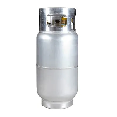 Buy Forklift Liquid Propane Tank Cylinder 33.5lb LPG 8 Gallon Lightweight Aluminum • 455.99$