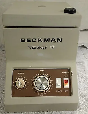 Buy Beckman Microfuge 12 Laboratory Centrifuge • 89.99$