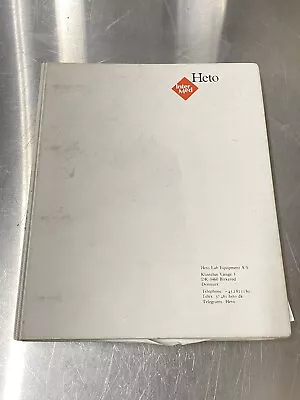 Buy Heto Hetosicc Freeze Dryer - Users Manual / Guide / Instructions • 39.99$