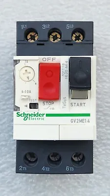 Buy Schneider Electric - Circuit Breaker, 3 Pole, 6-10A - Gv2Me14 Motor Breaker. • 52$