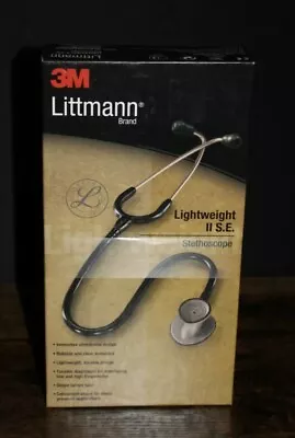Buy 3M Littmann Lightweight II SE Monitoring Stethoscope 28  Black • 48.99$