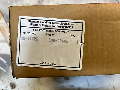 Buy Siemens Cerberus Pyrotronics AD-11XPR FP-11 Fire Alarm Duct Detector Housing-NEW • 125$