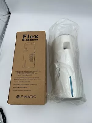 Buy F-Matic FF100W Flex Fan Dispenser With Fan Head White Battery Powered Air Gel • 24.95$