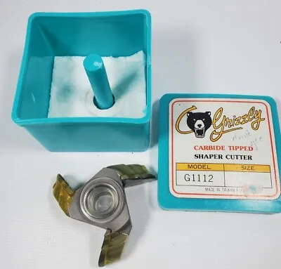 Buy Grizzly Carbide Tipped Shaper Cutter Blade G1112 NOS Classic Ogee • 42.99$