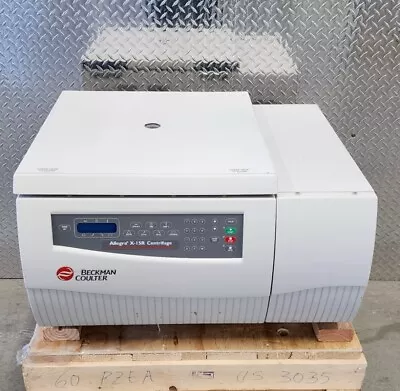 Buy Beckman Coulter Allegra X-15R Refrigerated Centrifuge W/ SX4750 Rotor • 3,299$