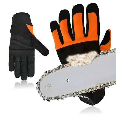 Buy Intra-FIT Chainsaw Gloves Anti-Vibration Class 1 Left Hand Protection Saw Gloves • 22.99$