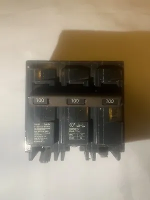 Buy ITE Siemens Q3100 100 Amp 3 Pole 10Ka 240V Plug In Circuit Breaker  • 60$