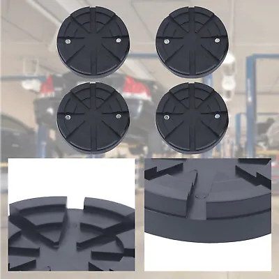 Buy Universal Set Of 4 Round Heavy Duty Car Truck Post Lift Arm Pads For Auto Repair • 21.85$