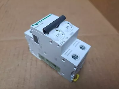 Buy Schneider Electric 2 Pole Circuit Breaker Part No. IC65N C 16A • 50$
