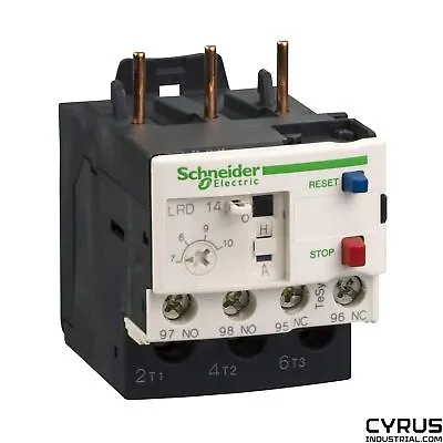 Buy Schneider Electric LRD14C Thermal Overload Relay, TeSys Deca, 690VAC, 7 To 10A,  • 37$