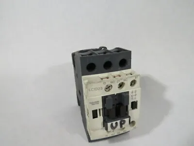 Buy Schneider Electric LC1D25G7 Contactor W/o Face Plate 120V @50/60Hz  USED • 27.99$