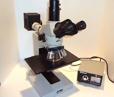 Buy Nikon Optiphot Bf/df Reflected Light Metallurgical Research Microscope **nice** • 2,950$