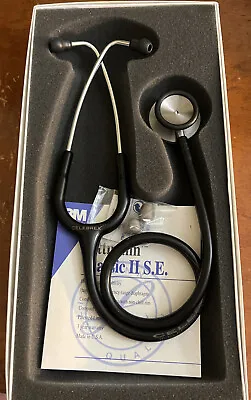 Buy 3M Littmann Classic II S.E. Stethoscope Black  2201  28   Made In USA. NIB • 99$