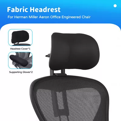 Buy Headrest For Herman Miller Aeron Chair Sponge Fabric Headrest • 129.80$