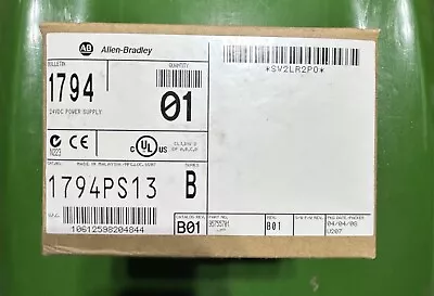 Buy Factory Sealed Allen-Bradley 1794-PS13 Series B Flex Power Supply Module 24VDC • 65$