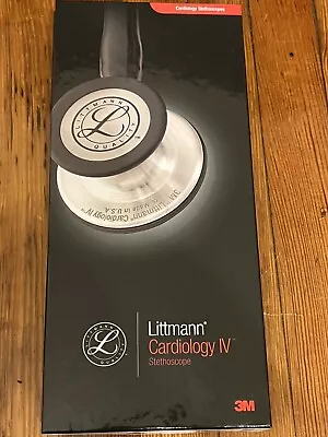 Buy Littmann 6152 Cardiology IV Stethoscope 27in. - Black • 149.99$