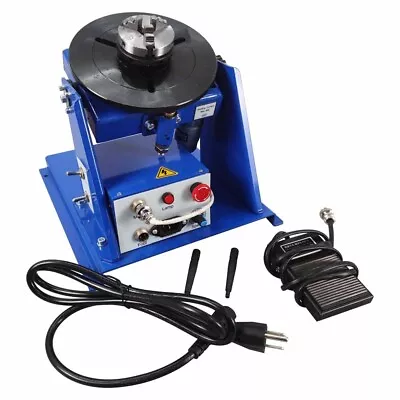 Buy Rotary Welding Positioner Turntable 10KG With 65mm Chuck Welding Auxiliary Tools • 347.80$