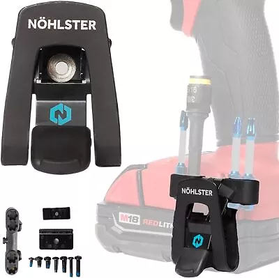 Buy NÖHLSTER Locking Tool Clip For Cordless Drill, Impact Driver, Finish Black  • 70.18$