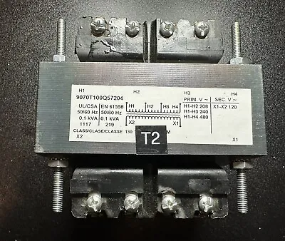 Buy 9070T100Q57204 Square D Transformer Schneider Electric Type T Industrial Control • 298$