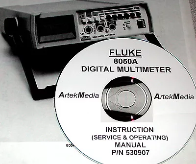 Buy FLUKE 8050A DMM  Instruction Manual (Operating & Service) • 10$