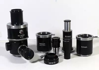 Buy Lot Of Nikon Microscope Parts / Lenses /components • 49$