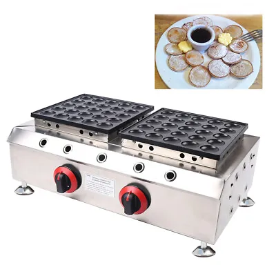 Buy 50 Holes Waffle Makers Nonstick LPG Gas Dutch Mini Pancake Maker Baker Machine  • 315.40$