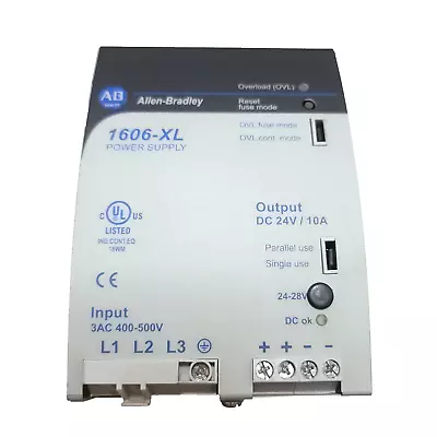 Buy Allen-Bradley 1606-XL240E-3 Power Supply 480 3ph In 24VDC Out • 99.89$