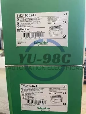 Buy Schneider Electric Modicon TM241CE24T PLC Controller • 301$