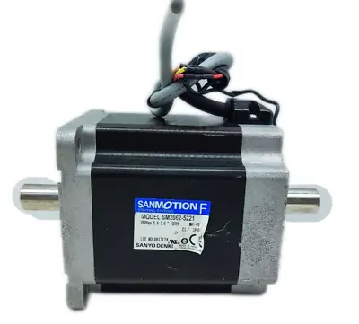 Buy Sanyo Denki Sanmotion F Series Sm2862-5221 F2 2-phase Stepping Motor • 95.65$