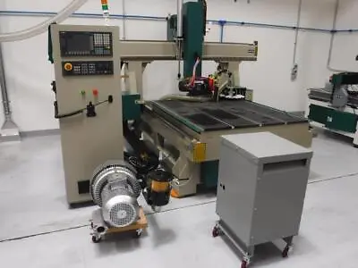 Buy ELECNC-1316 Grizzly 4 Axis CNC Router And Vacuum Table – Sample Machine • 44,500$