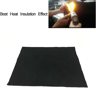 Buy Welding Blanket Fireproof Flame Retardant Fabric Material Carbon Felt For Welder • 13.97$