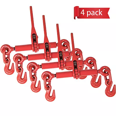 Buy 4 Piece Easily Secure Heavy Loads To A Truck Or Flatbed Trailer - Ratchet Binder • 79.99$