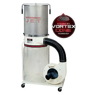 Buy JET DC-1200VX-CK1 2HP 230V Heavy Duty Dust Collector 2-Micron Canister Kit • 1,049.99$