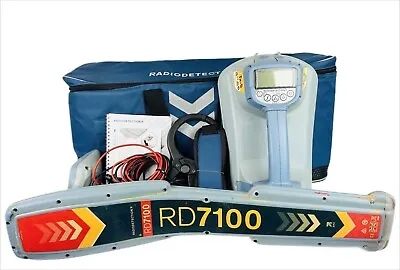 Buy RADIODETECTION RD7100 DL W/ TX-5 Transmitter Locator Kit And Accessories RD 7100 • 2,997$