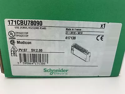 Buy Modicon Momentum 171CBU78090 Schneider Electric Unity M1 Processor CPU PLC PAC • 639.90$