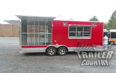 Buy NEW 8.5 X 22 Enclosed Food Vending Mobile Kitchen Concession Catering Trailer • 17,400$