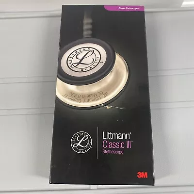 Buy Littmann 5803 Classic III Monitoring Stethoscope - Black Finish • 59.99$