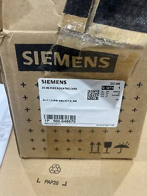 Buy NEW IN BOX Siemens CaRD ZIC-8B INDICATING CARD • 899$