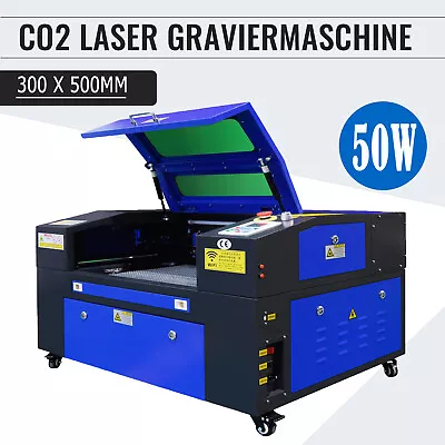 Buy 50W CO2 Laser Engraver Cutter W/ 12 X20  Workbed Cutting Engraving Machine • 1,499.81$
