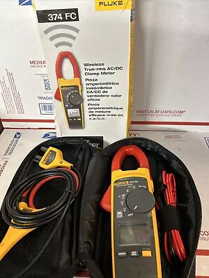 Buy Fluke 376 FC True-RMS Volt Ohm Amp Clamp Meter Wireless Connect IFlex New • 429.99$