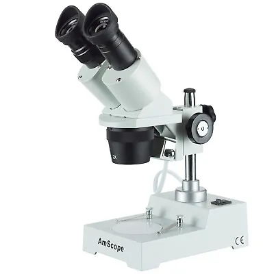 Buy AmScope SE304R-P 20X-40X Sharp Forward Binocular Stereo Microscope • 126.99$