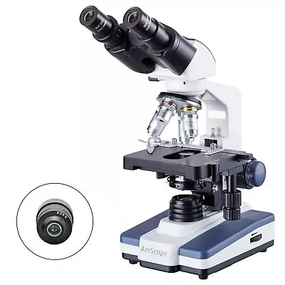 Buy Amscope 40X-2500X Binocular LED Darkfield Microscope+Siedentopf  W Camera Option • 470.99$