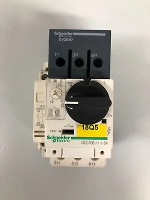 Buy Schneider Electric GV2-P06 Manual Motor Controller With GVAN11 Aux Contact Block • 30$