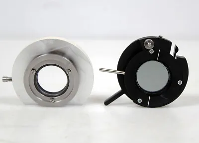 Buy Zeiss Microscope Rotating Polarizer POL + Illumination Lens For Axioplan DIC 2ie • 288$