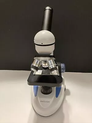 Buy AmScope M150C 40x-1000x Portable Student Compound Microscope (LED Lightsouce)  • 65$