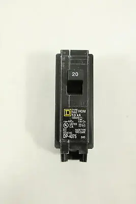 Buy Square D By Schneider Electric HOM120CP Homeline 20 Amp Single-Pole Breaker • 12$