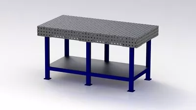 Buy Welding Bench DXF Files / Jig Table / Fixture Table  1750mm X 900mm Plans • 31.15$