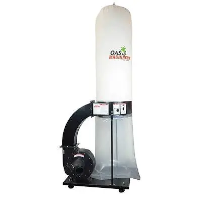 Buy Heavy Duty 2 HP Wood Dust Collector Oasis Machinery - DC2000 • 428.58$