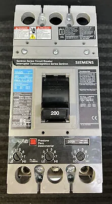 Buy Used Siemens FXD63B200 Sentron Series Circuit Breaker - AVW • 500$